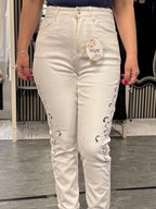 Jeans mit Cut-Outs - Mein Shop