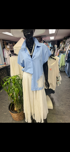 Bluse Cut-Outs - Mein Shop