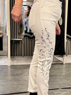 Jeans mit Cut-Outs - Mein Shop