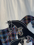 Bluse mit Pferdemotiv - Mein Shop