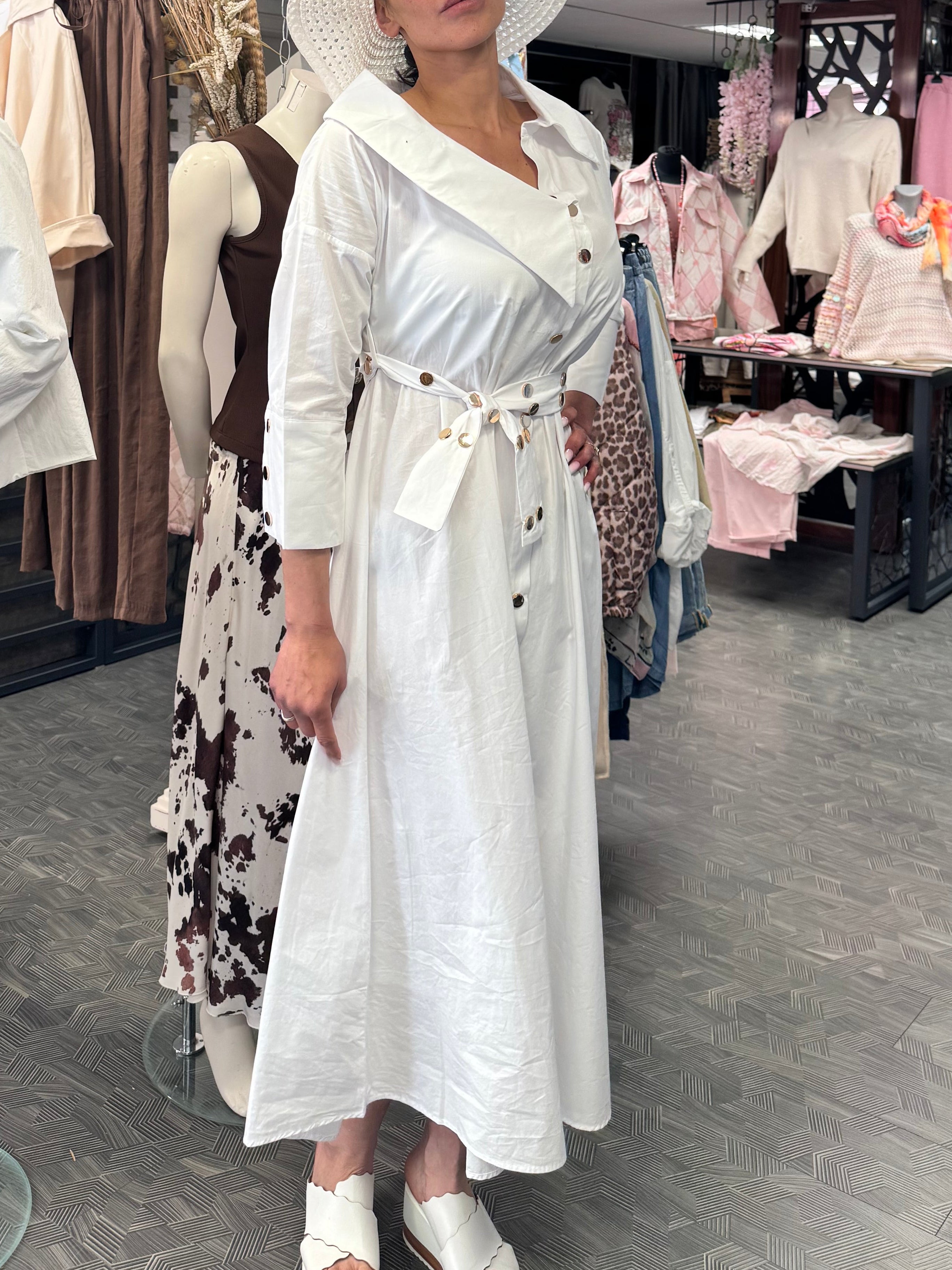 Kleid weiß - Mein Shop