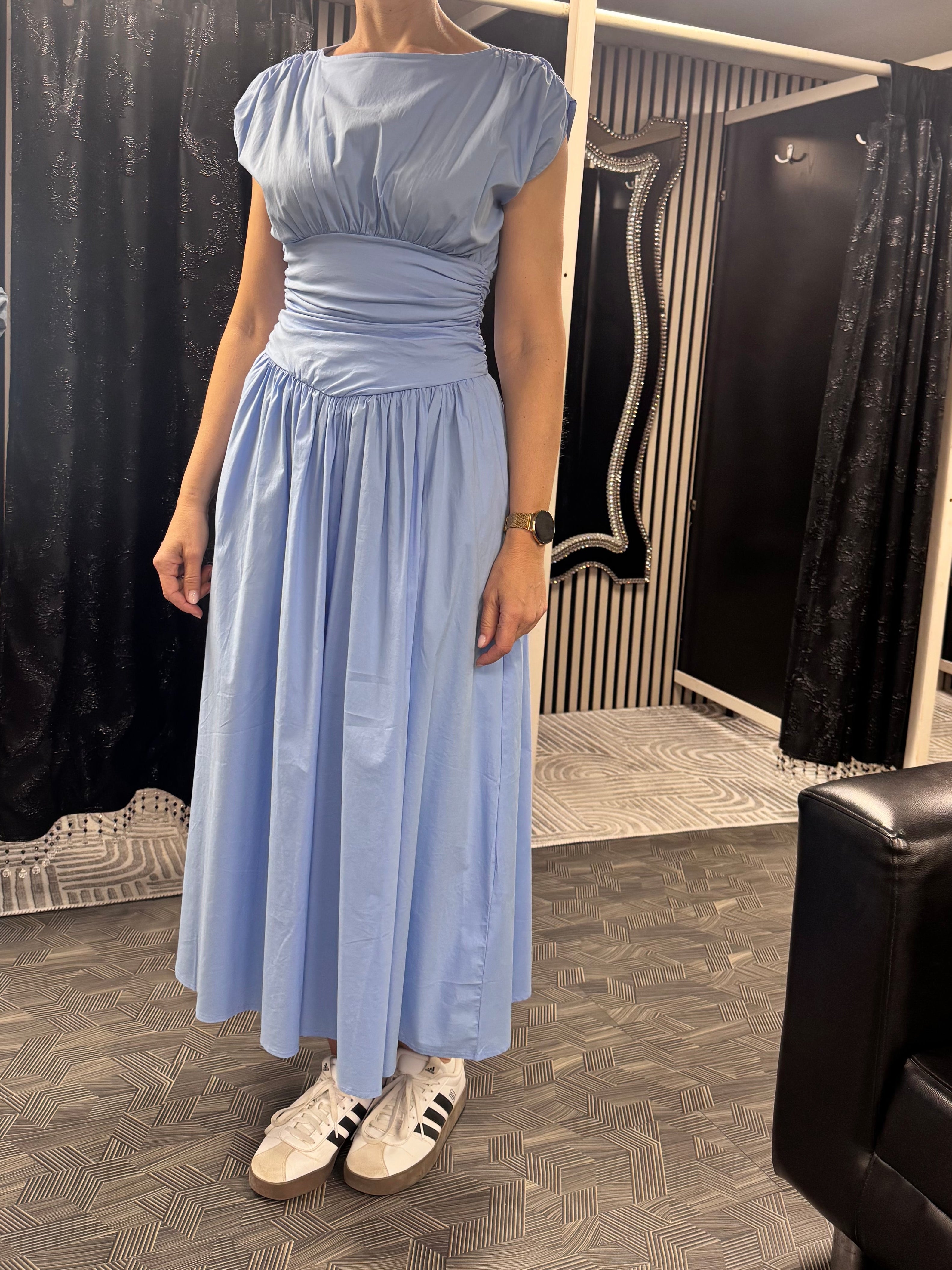Kleid Hellblau - Mein Shop
