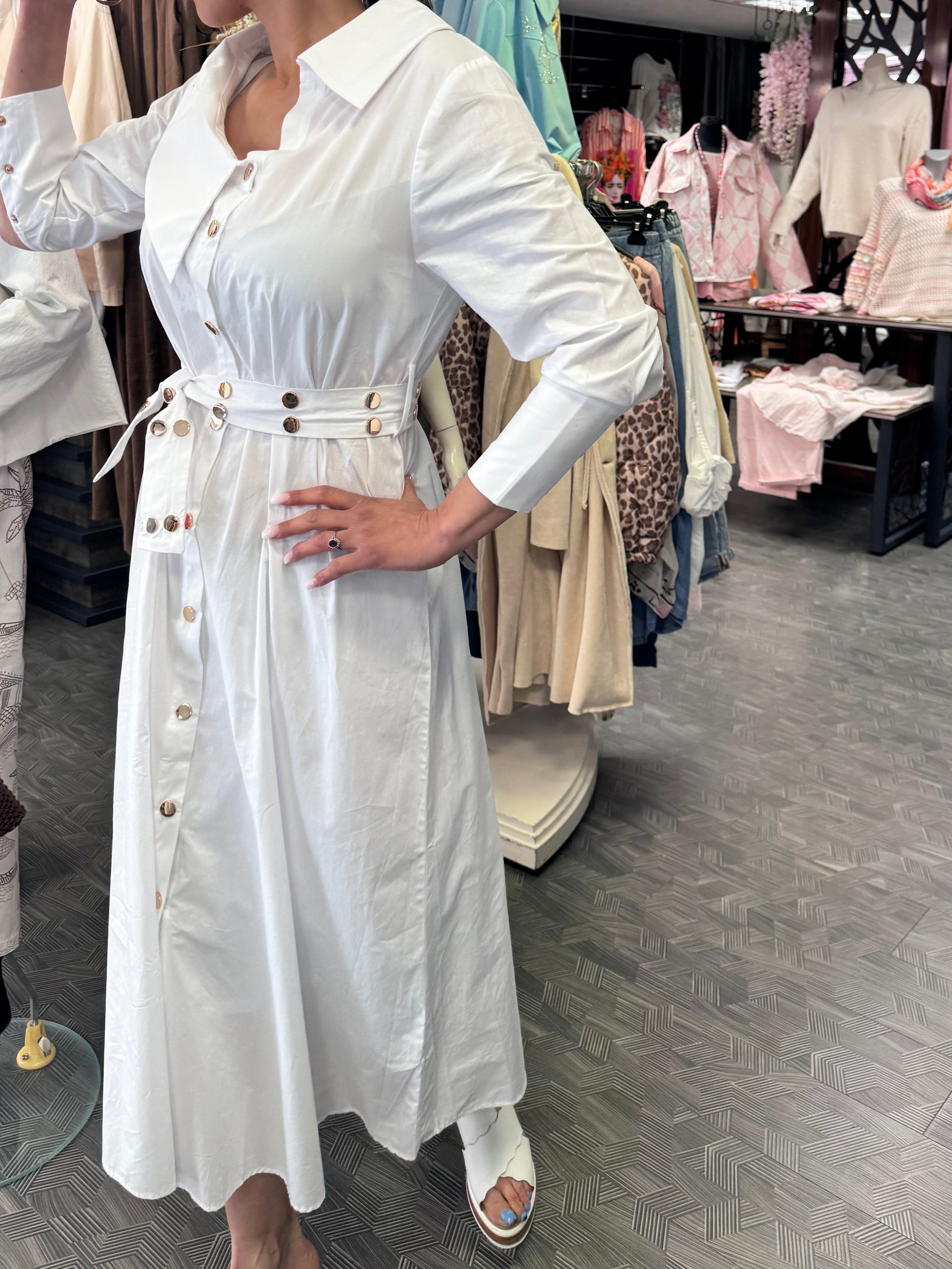 Kleid weiß - Mein Shop