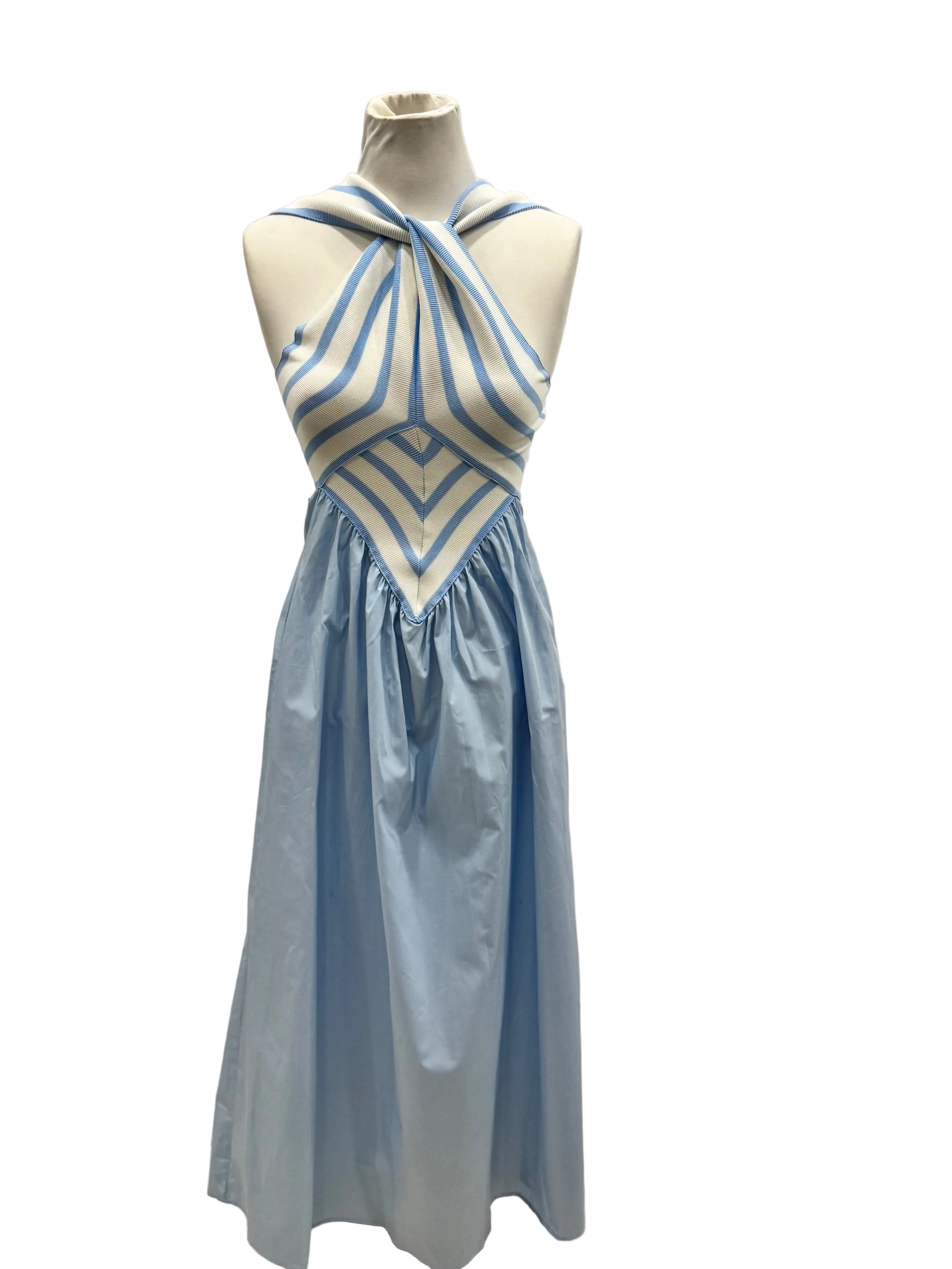 Kleid Hellblau - Mein Shop