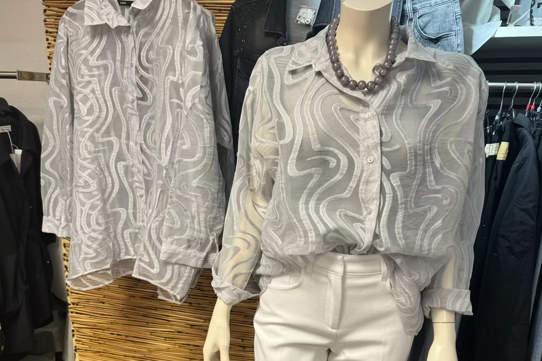 Bluse Blaugrau - Mein Shop